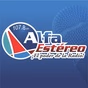 Alfa Stéreo 107.8 FM logo