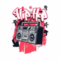 RADIO K - Trap, hip hop, rap logo