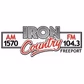 Iron Country 1570AM/104.3FM - WFRL logo
