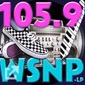 105.9 FM WSNP - WSNP-LP logo