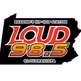 LOUD 98.5 Reading - WRLD logo