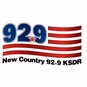 New Country 92.9 - KSDR-FM logo