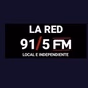 La Red 91.5 FM logo