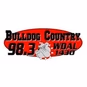Bulldog Country 98.3/1430 - WDAL logo