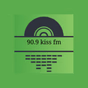 90.9 kiss fm logo