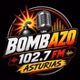 Bombazo FM 102.7 logo