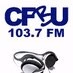 CFBU 103.7 FM logo
