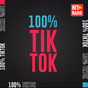Hit Radio 100% TikTok logo
