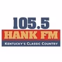 105.5 Hank FM - WLXO logo