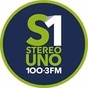 Stereo Uno 100.3 FM - XHZS logo