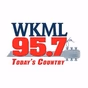 WKML 95.7 - WKML logo