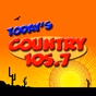 Today's Country 105.7 - KVVP logo
