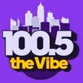 100.5 The Vibe - WVBW-FM logo