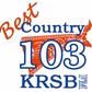Best Country 103 - KRSB-FM logo