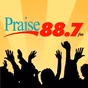 Praise 88.7 - WELL-FM logo