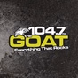 104.7 The GOAT - CFRI-FM logo