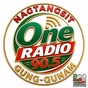 90.5 FM One Radio logo