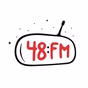 48FM 100.1 Liege logo