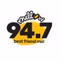 Mellow 94.7 - DWLL logo
