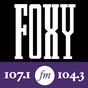 Foxy 107.1/104.3 - WFXC logo