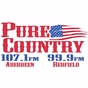 Pure Country 107.1 & 99.9 - K260DG logo