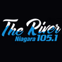 105.1 The River - CJED-FM logo