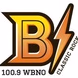 B-Rock 100.9 - WBNO-FM logo