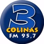Rádio 3 Colinas FM 95.7 logo
