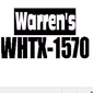 Warren's WHTX 1570 - WHTX logo