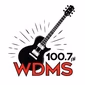100.7 WDMS - WDMS logo