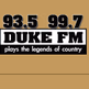 93.5 & 99.7 Duke FM - WDKF logo