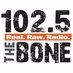 102.5 The Bone - WHPT logo