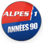 Alpes 1 - Années 90 logo