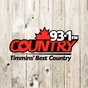 93.1 Country FM - CHMT-FM logo