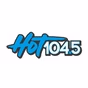 Hot 104.5 - WKHT logo