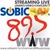 89.5-FM Subic Bay Radio - DWSB logo