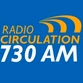 Radio Circulation 730 AM - CFEA-FM logo