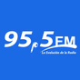 Evolucion 95.5 FM logo