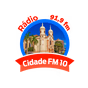 Radio Cidade Fm 10 logo