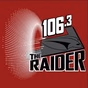 106.3 The Raider - KTJK logo