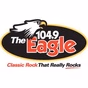 104.9 The Eagle - WEGE logo