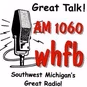 WHFB AM 1060 - WHFB logo
