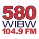 WIBW 580 104.9 - WIBW logo