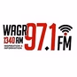 WAGR 1340 AM 97.1 FM - W246DR logo