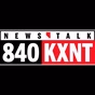 News/Talk 840 - KXNT logo