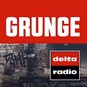 delta radio - Grunge logo