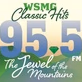 Jewel 95.5 - WSMG logo