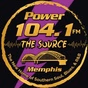 Power 104.1 The Source - W281BR logo