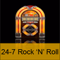 24/7 Niche Radio - 24-7 Rock 'N' Roll logo