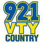 92-1 VTY Country - WVTY logo